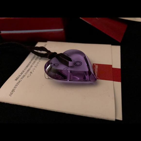 - Vintage Rare Baccarat crystal heart neckla… - Picture 4 of 11